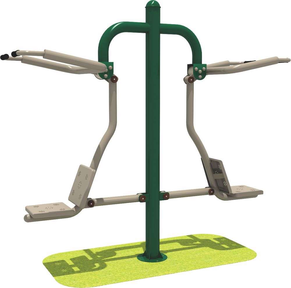 米兰(milan)中国·运动健身器材 限位双人坐