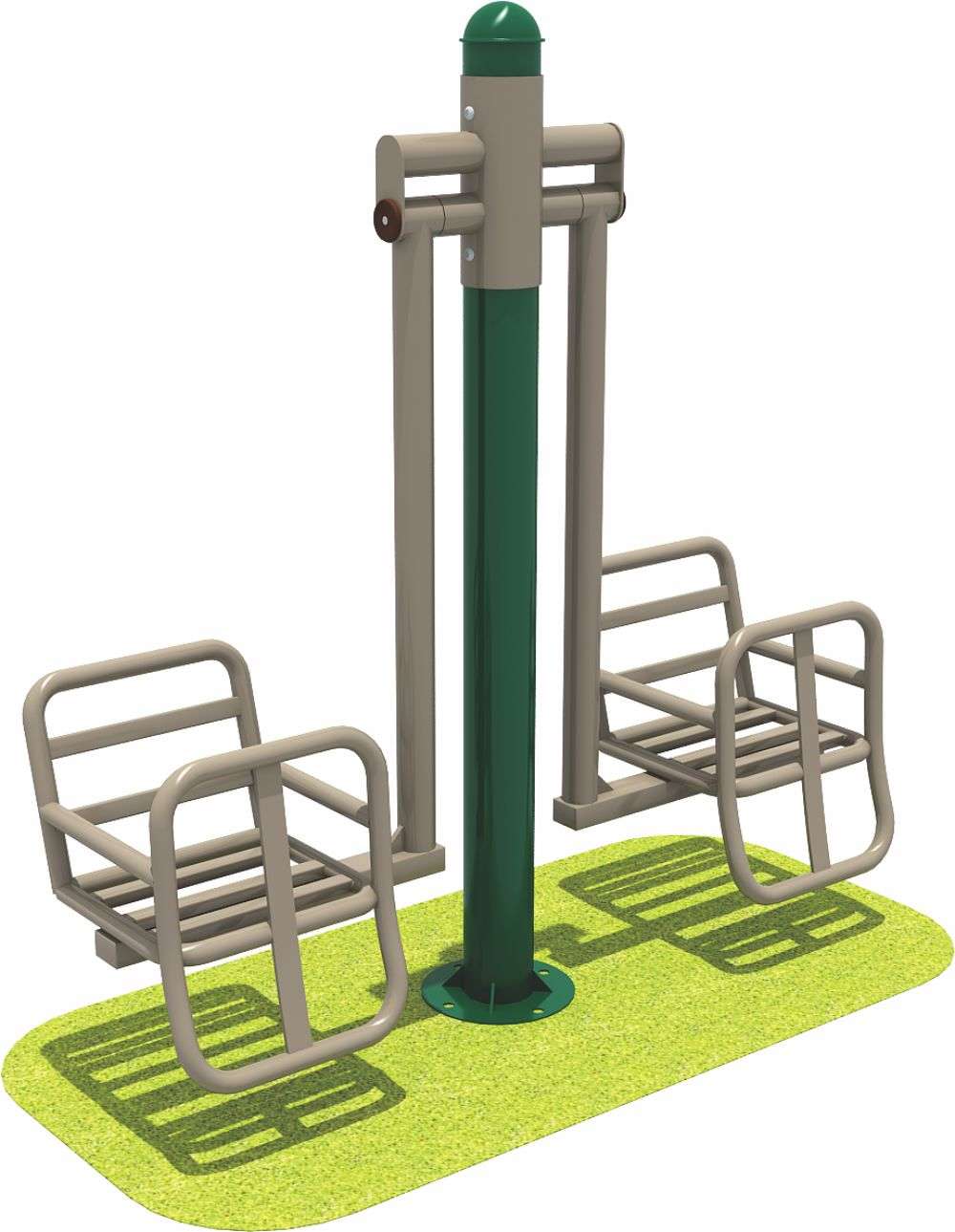 米兰(milan)中国·运动健身器材 双人儿童秋