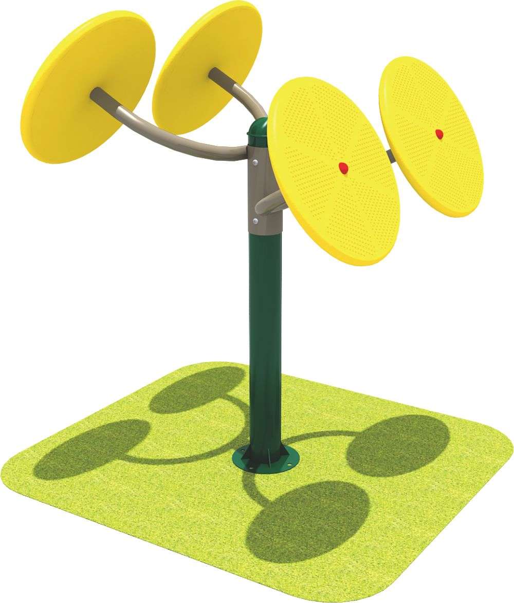 米兰(milan)中国·运动健身器材 双位塑料推